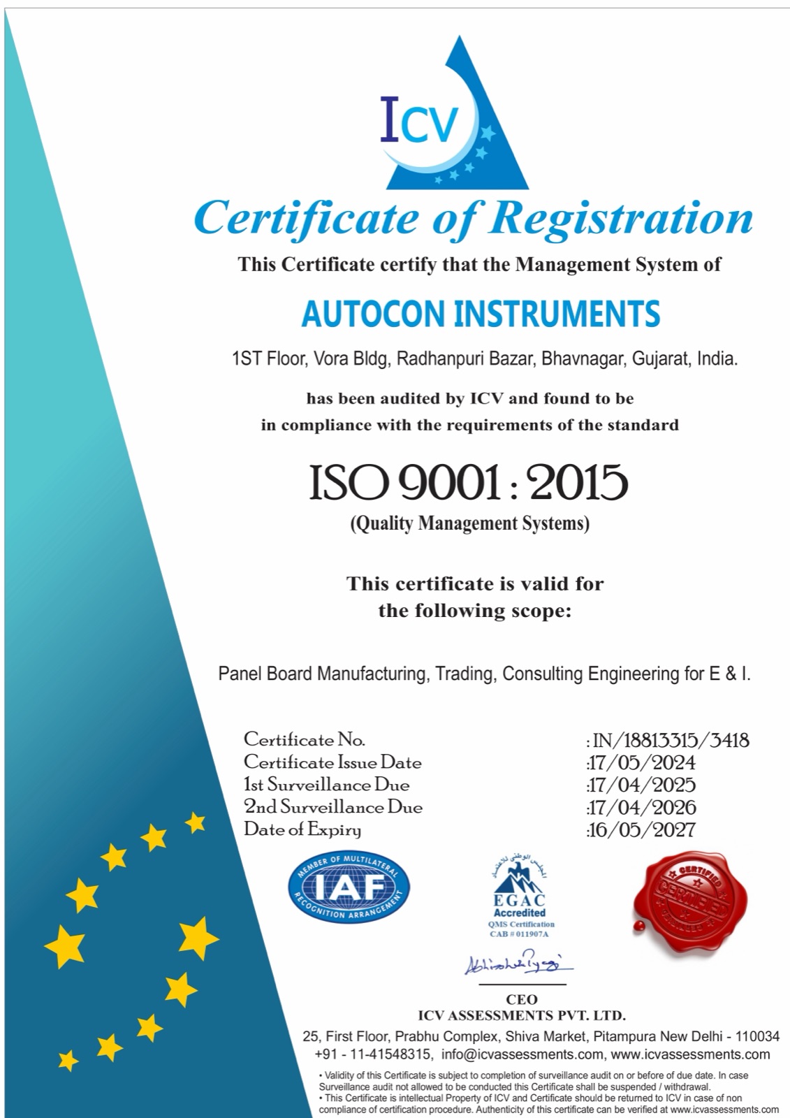 ISO 9001:2015 Quality Management System
